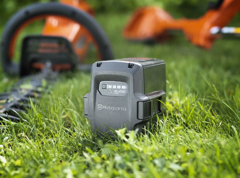 Baterías para máquinas de jardinería a batería Husqvarna