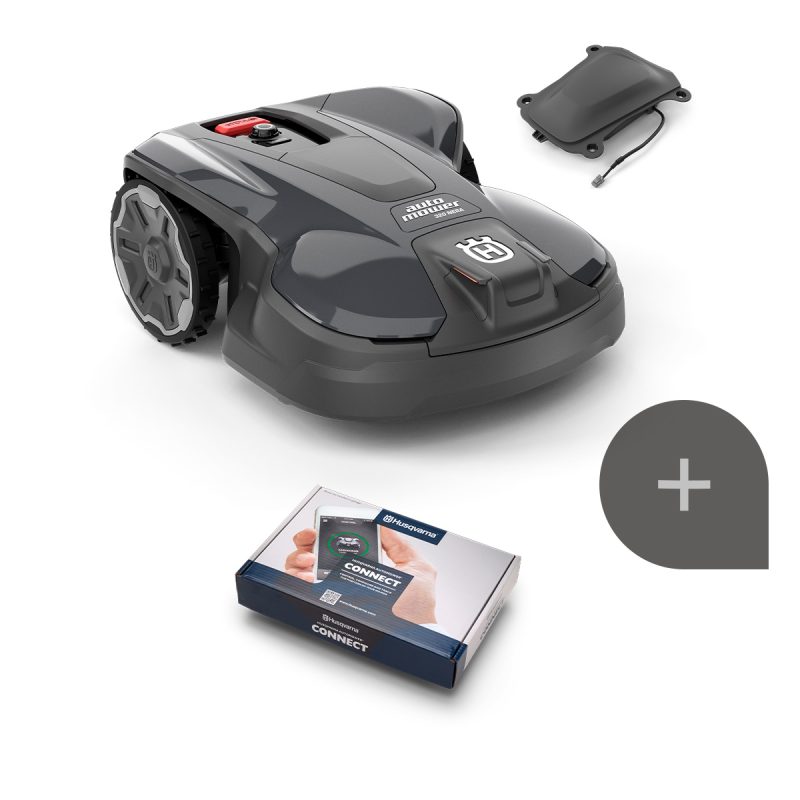 Automower ® 320 NERA con Plugin Husqvarna Cloud | Automower Connect (Red Móvil) + WiFi