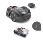 HUSQVARNA AUTOMOWER ® 305E NERA CON PLUGIN HUSQVARNA CLOUD | Automower Connect + WiFi